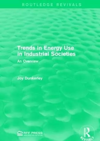 Trends in Energy Use in Industrial Societies cover