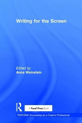 Writing for the Screen cover