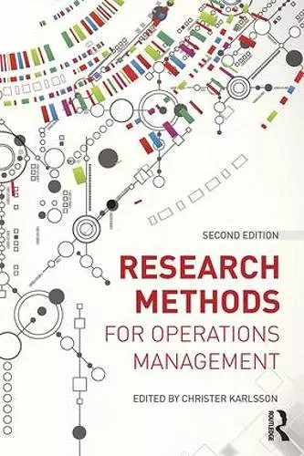 Research Methods for Operations Management cover