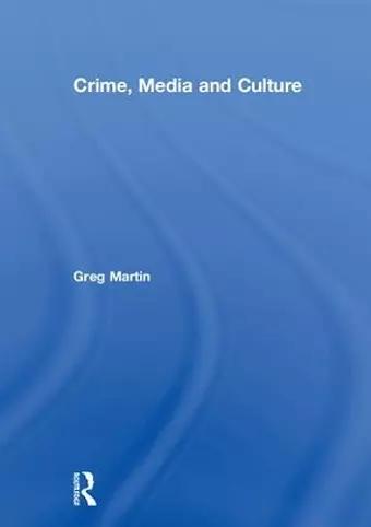 Crime, Media and Culture cover