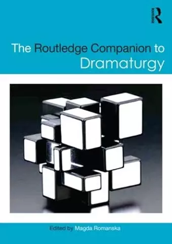 The Routledge Companion to Dramaturgy cover