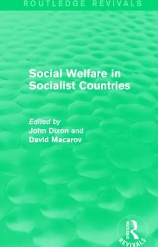 Social Welfare in Socialist Countries cover