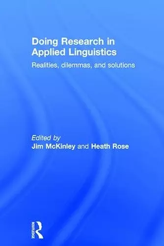 Doing Research in Applied Linguistics cover