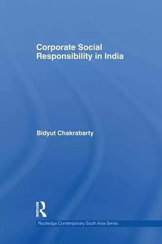 Corporate Social Responsibility in India cover