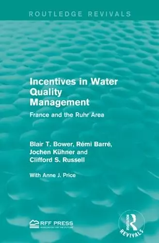 Incentives in Water Quality Management cover