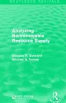 Analyzing Nonrenewable Resource Supply cover