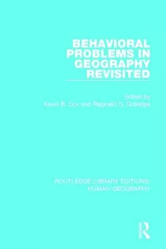 Behavioral Problems in Geography Revisited cover