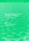 Natural Resources in European History cover