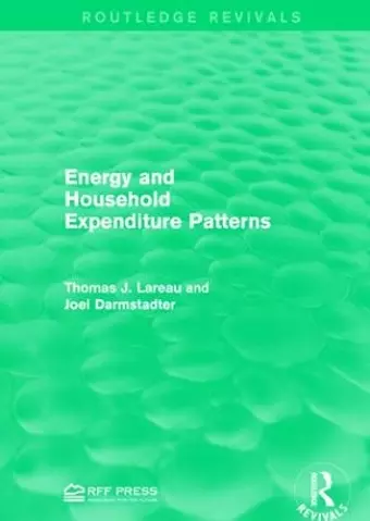 Energy and Household Expenditure Patterns cover