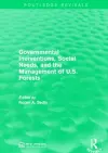 Governmental Inerventions, Social Needs, and the Management of U.S. Forests cover