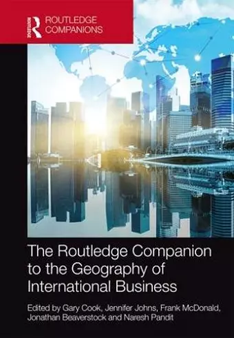 The Routledge Companion to the Geography of International Business cover