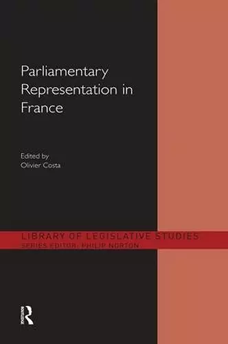 Parliamentary Representation in France cover