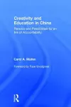 Creativity and Education in China cover