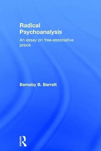 Radical Psychoanalysis cover