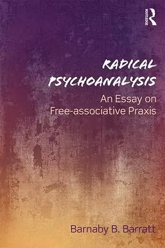 Radical Psychoanalysis cover