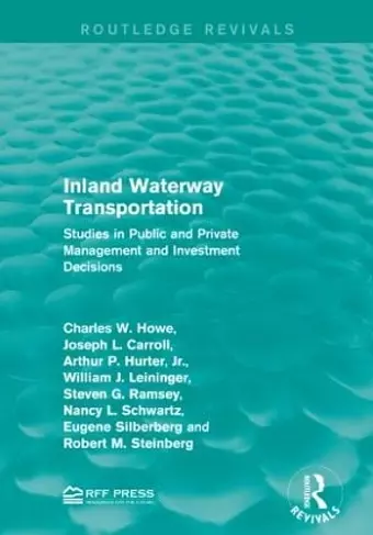 Inland Waterway Transportation cover