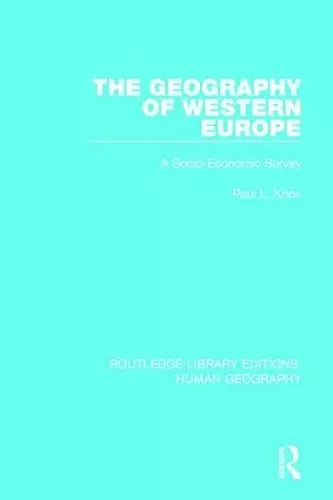 The Geography of Western Europe cover