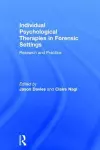 Individual Psychological Therapies in Forensic Settings cover