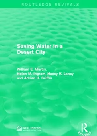 Saving Water in a Desert City cover