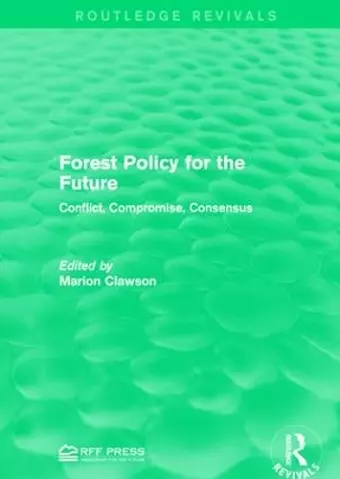 Forest Policy for the Future cover