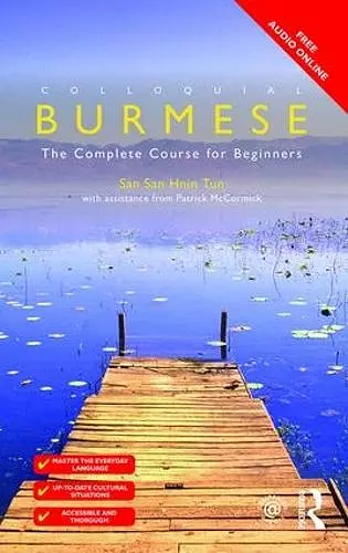 Colloquial Burmese cover