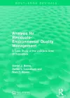 Analysis for Residuals-Environmental Quality Management cover