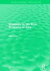 Appendix to the Rice Economy of Asia cover