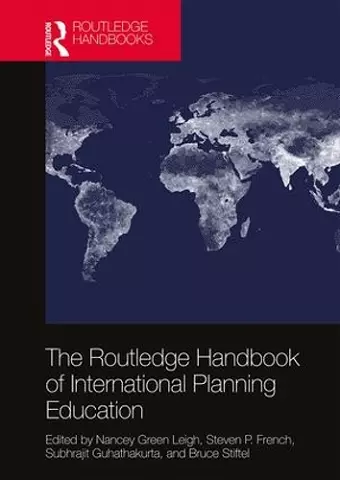 The Routledge Handbook of International Planning Education cover