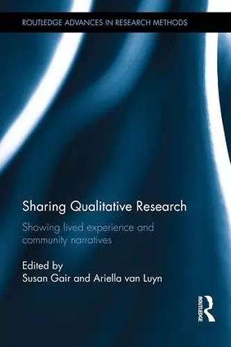 Sharing Qualitative Research cover