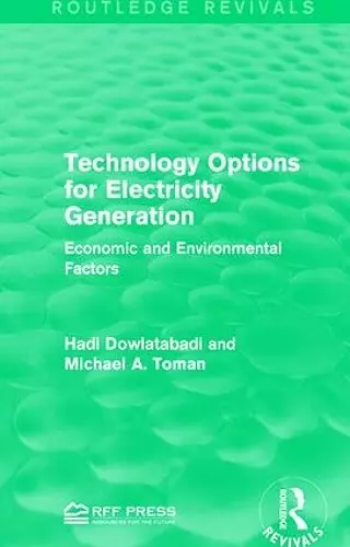 Technology Options for Electricity Generation cover