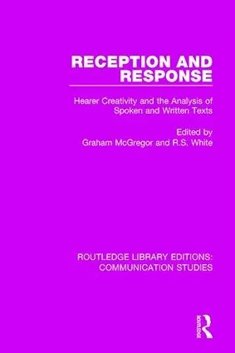 Reception and Response cover