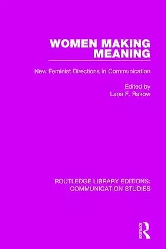 Women Making Meaning cover