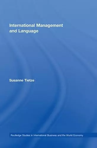 International Management and Language cover