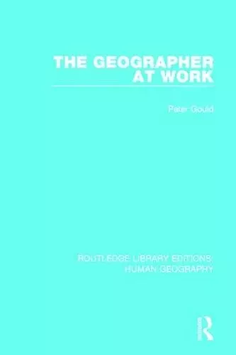 The Geographer at Work cover