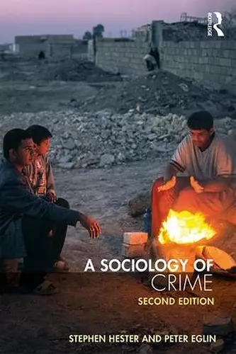 A Sociology of Crime cover