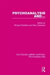 Psychoanalysis and ... cover