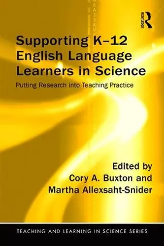 Supporting K-12 English Language Learners in Science cover