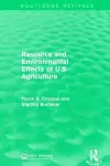 Resource and Environmental Effects of U.S. Agriculture cover