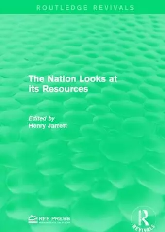 The Nation Looks at its Resources cover