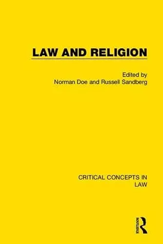 Law and Religion cover