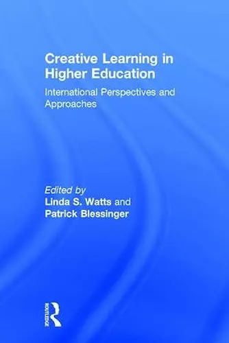 Creative Learning in Higher Education cover