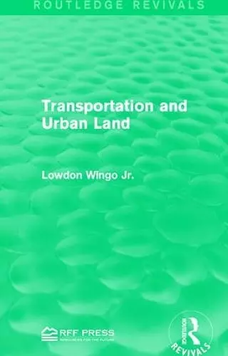 Transportation and Urban Land cover