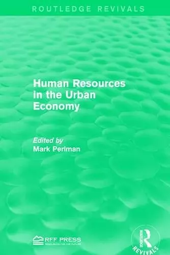 Human Resources in the Urban Economy cover