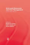 Arid Land Resources and Their Management cover