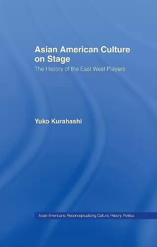 Asian American Culture on Stage cover