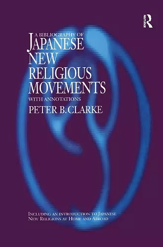 Bibliography of Japanese New Religious Movements cover