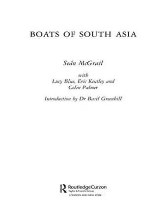 Boats of South Asia cover