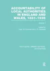 Accountability of Local Authorities in England and Wales, 1831-1935 Volume 1 (RLE Accounting) cover