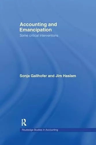 Accounting and Emancipation cover