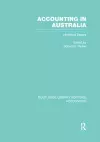 Accounting in Australia (RLE Accounting) cover